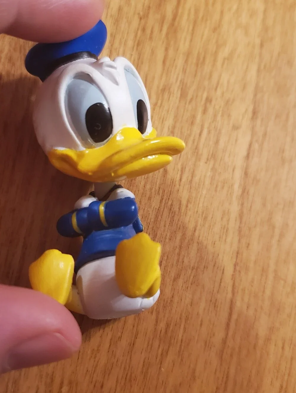Vintage Disney Applause PVC Donald Duck keychain